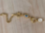Thumbnail: waterproof stainless steel bracelet charm Eye, use with the charm collective collection to build a bracelet