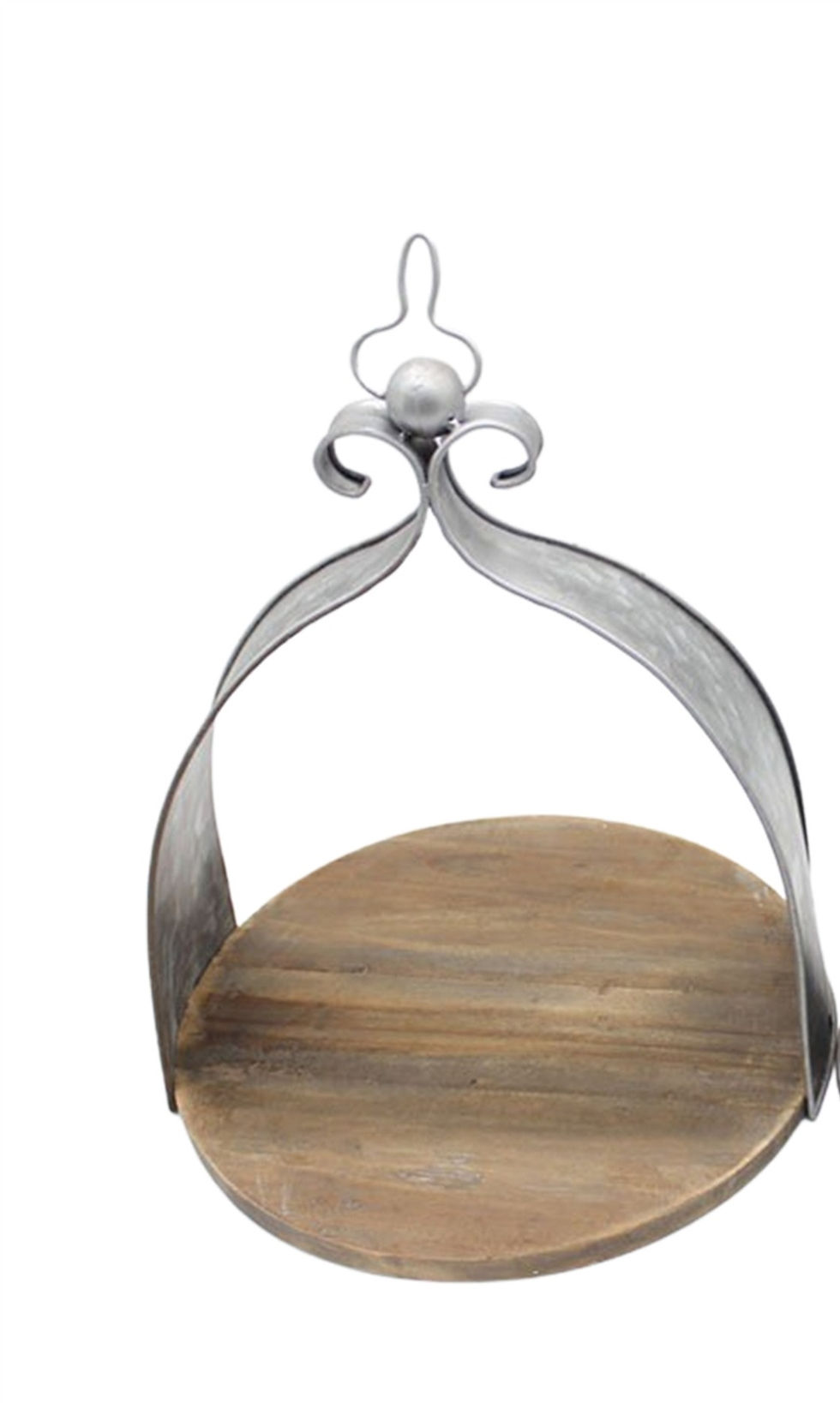 Thumbnail: Wood & Metal Tray Large