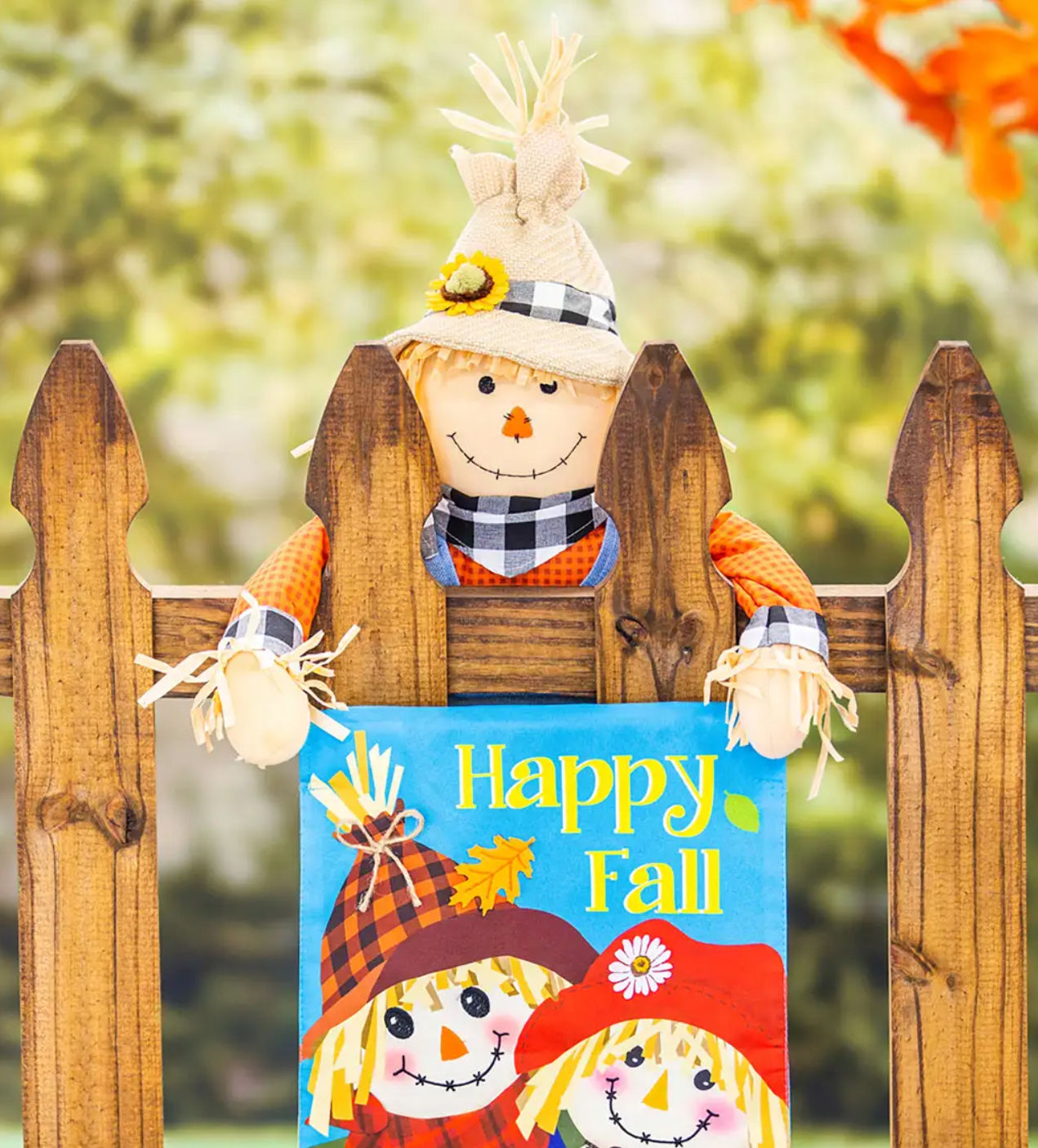 Scarecrow Fence Friend