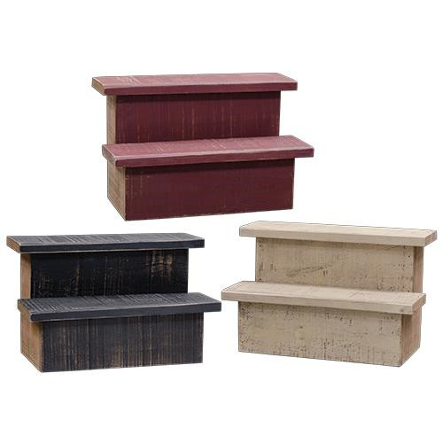 Table Riser With Steps Wooden Steps Riser | Artisan Home