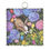 Thumbnail: Round Top Collection Hide & Seek Garden print of brown bunny in a garden full of Easter eggs and hydrangeas
