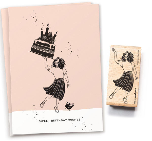 Stempel vergnügte Mariella