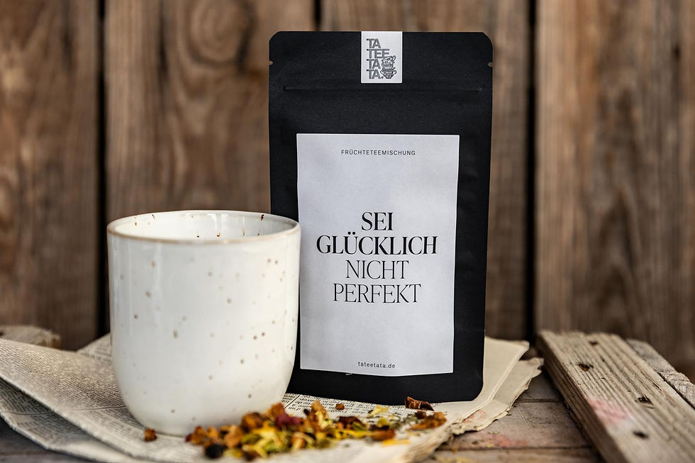 Miniaturbild: Tee *Sei glücklich nicht perfekt*