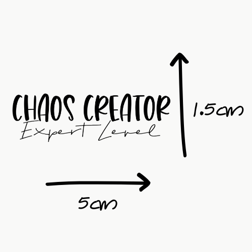 Bügelbild *Chaos Creator*