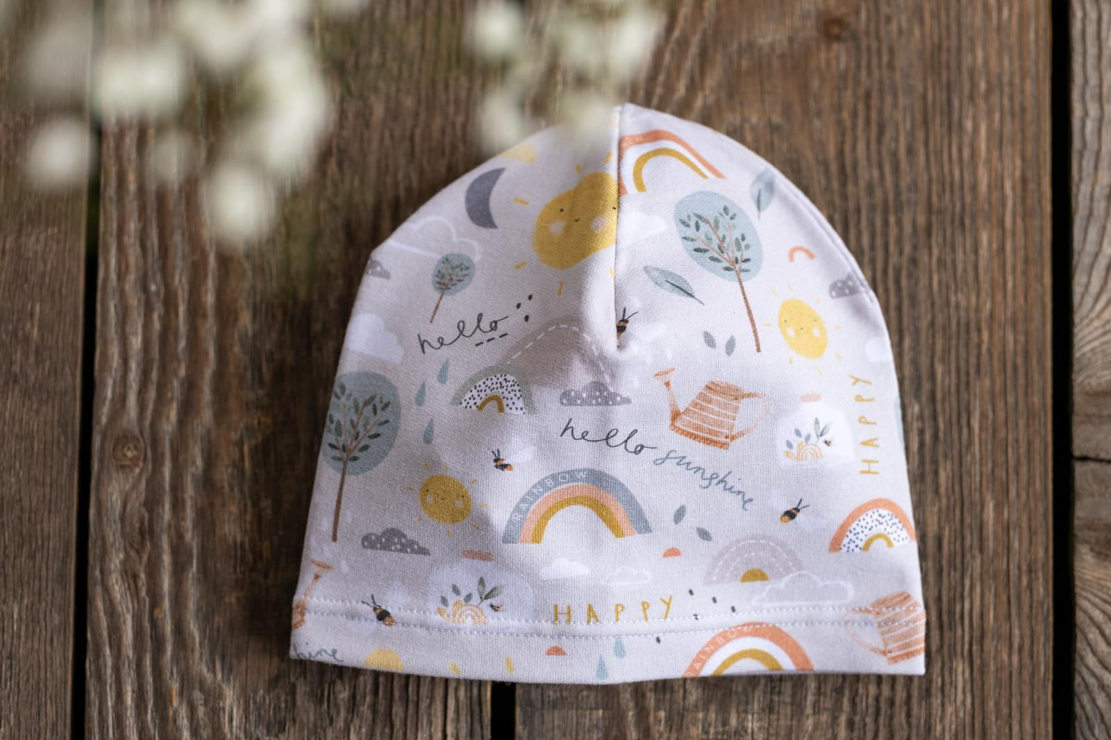 BABY-MÜTZE *HELLO SUNSHINE*