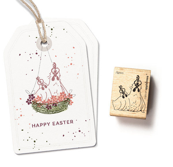Stempel Huhn Agnes