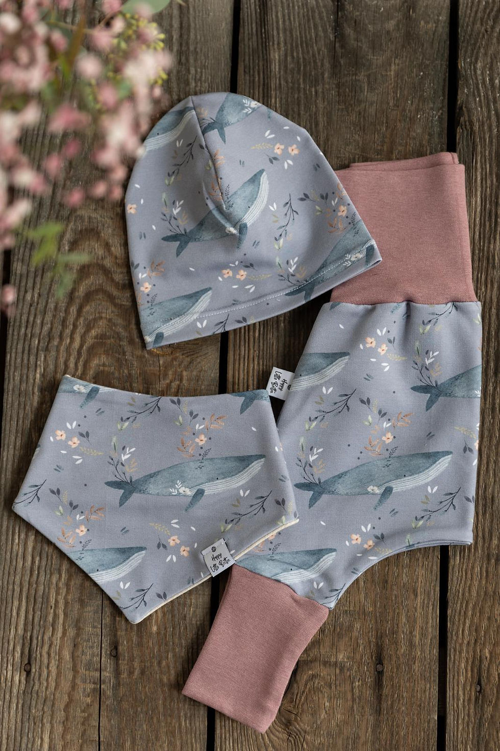 GESCHENKSET *DEEP BLUE FLOWERS*