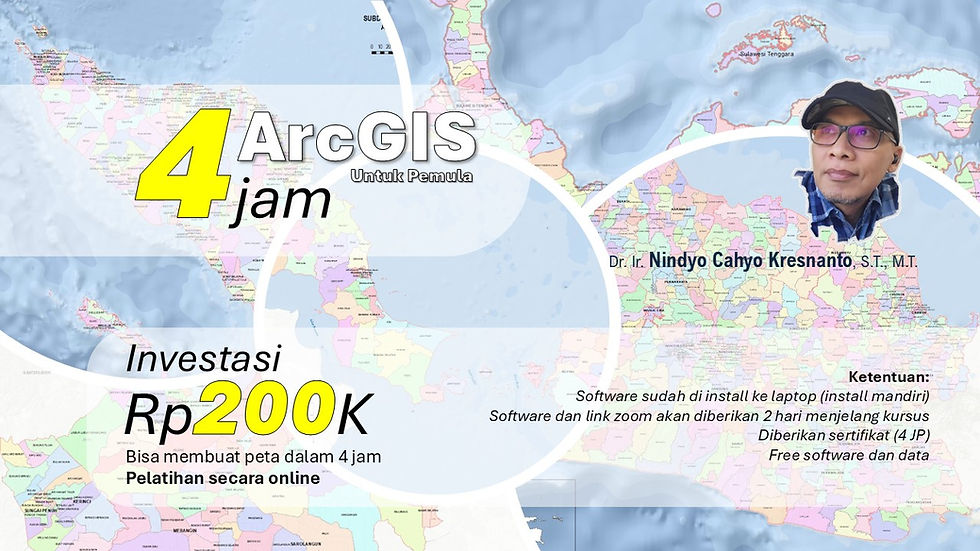 4 Jam ArcGIS untuk Pemula