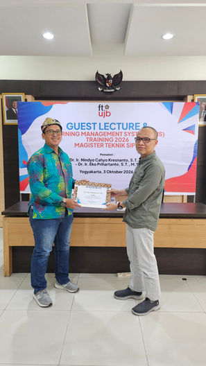 Magister Teknik Sipil Universitas Janabadra Gelar Guest Lecture dan LMS Training 2026: Perkuat Kompetensi Mahasiswa Menghadapi Tantangan Infrastruktur Berkelanjutan