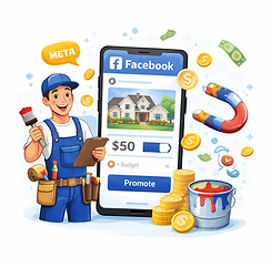 Painting contractor facebook ads