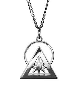 Illuminati Talisman: Silver Rhodium