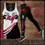 Thumbnail: Nfl Yoga Sets Fitness Tank Top Seamless Plus Size  Leggings Women Two Piece Set