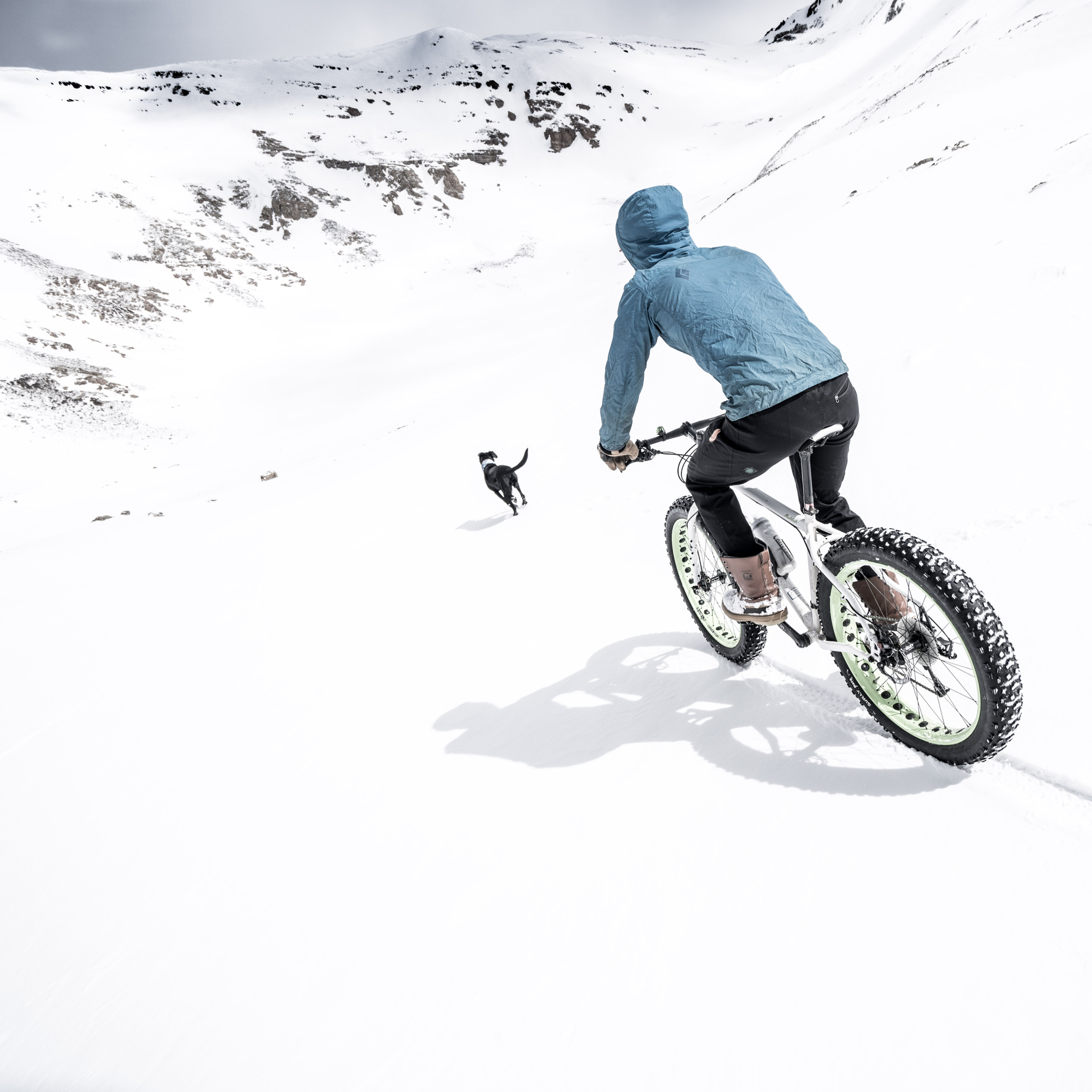 Dyer Fat Bike Metal Print