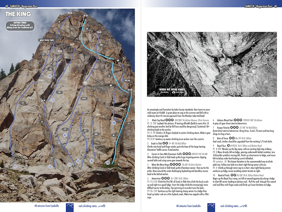 Thumbnail: Leadville Rock Climbing Guidebook 2nd Edition