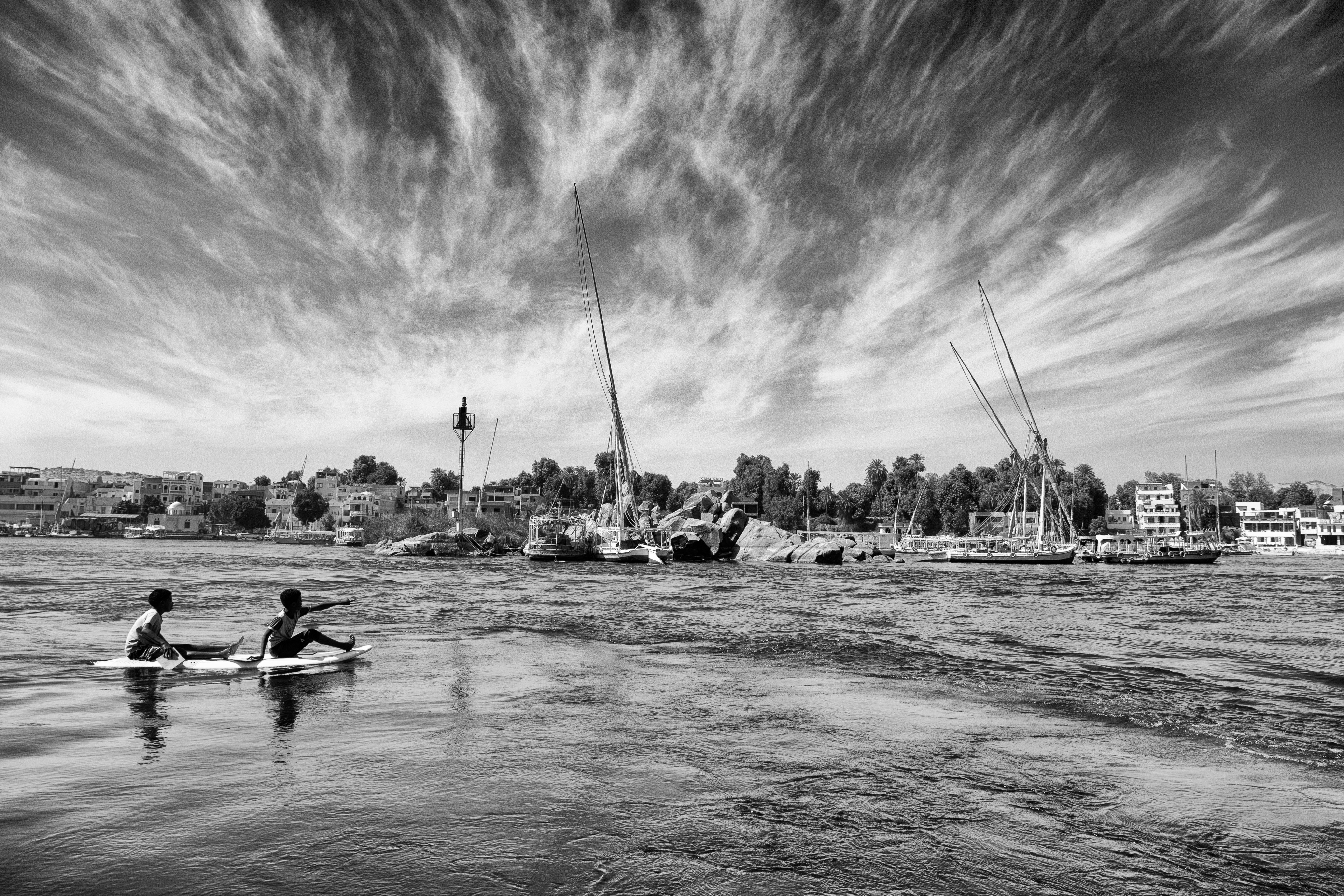 Surfing the Nile