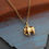 Thumbnail: Golden Elephant Necklace