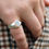 Thumbnail: Faceted Signet Ring