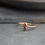 Thumbnail: Yellow Gold Marquise Pink Topaz Ring