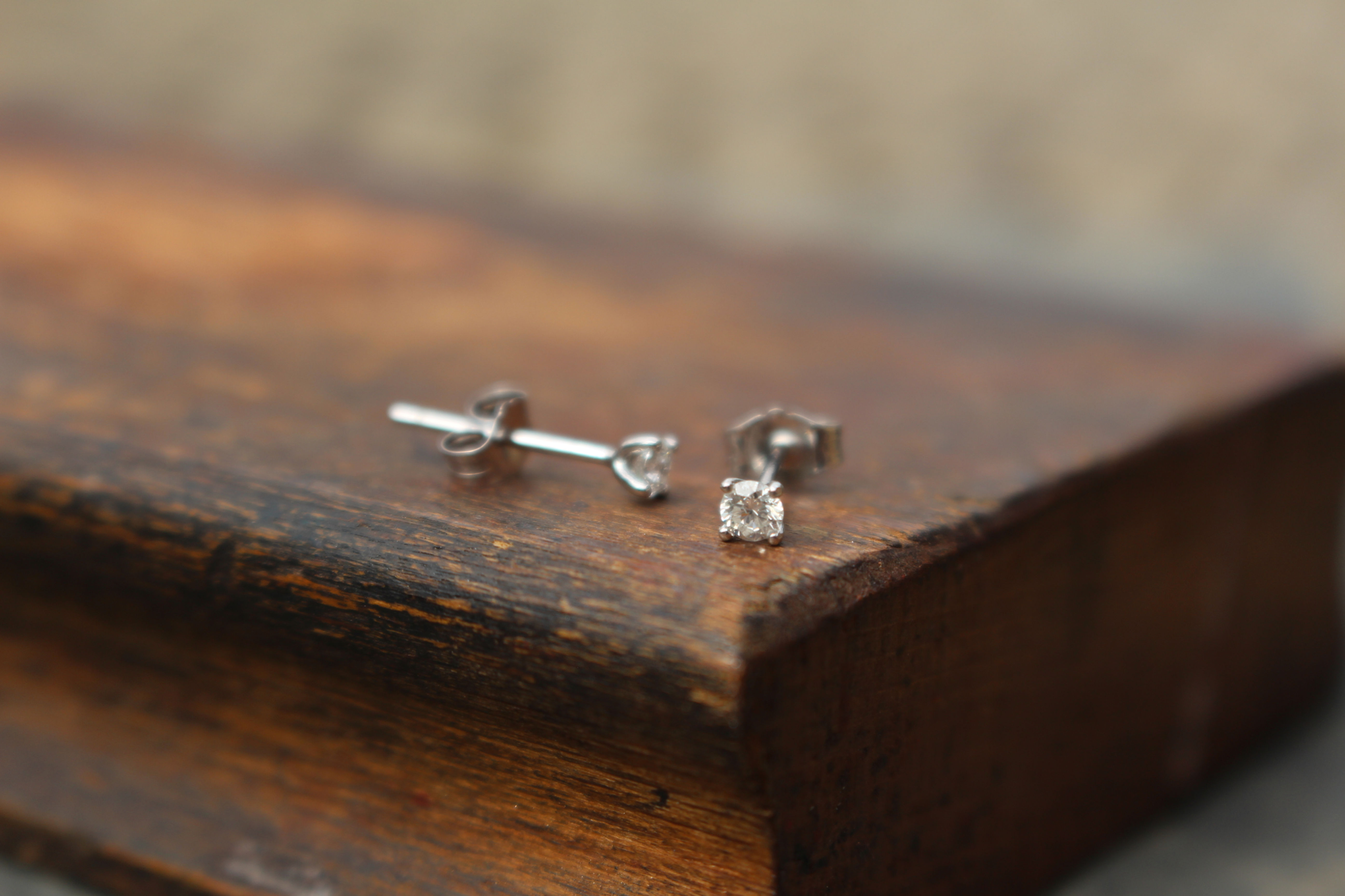 Diamond Stud Earrings