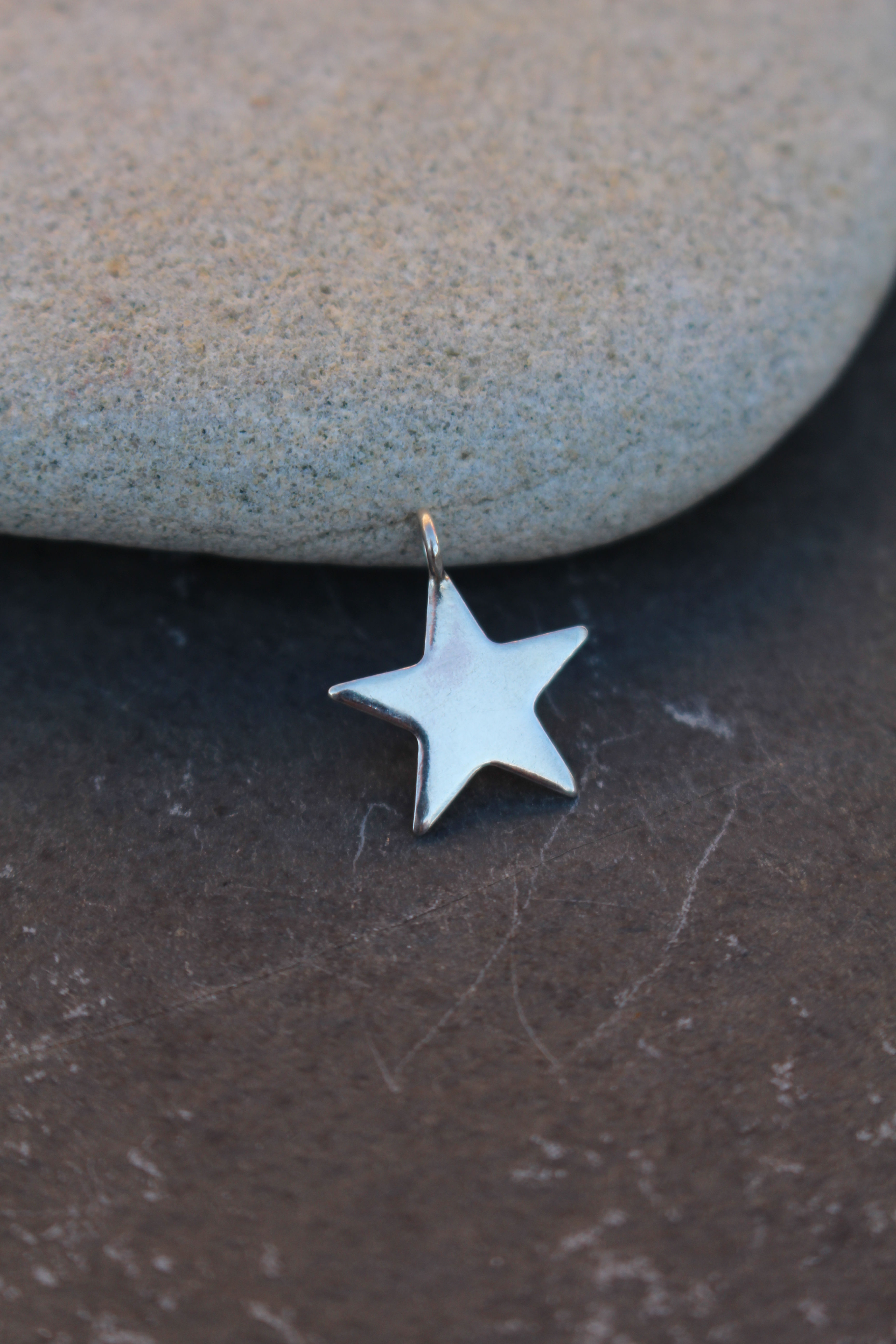 Silver Star Charm