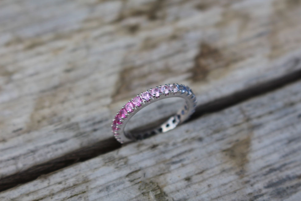Thumbnail: Milan Ombre Sapphire Ring