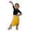 Thumbnail: BEE-Strong Classic Black Bodysuit (Bodysuit only, Skirt not included)