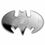 Thumbnail: 2024 Samoa 1 oz Silver Batman Batarang Colorized Shaped Coin BU
