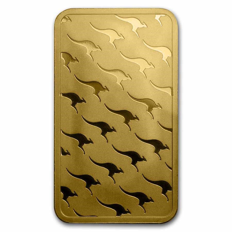 Thumbnail: 1 oz Gold Bar - Perth Mint (In Assay)