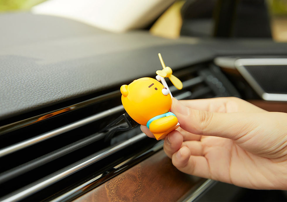 縮圖：Kakao Friends Ryan Pinwheel Car Air Freshener 風車汽車空氣清新劑