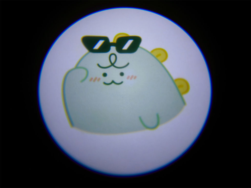 縮圖：Kakao Friends Jordy Car Door Lights 2P 車門燈