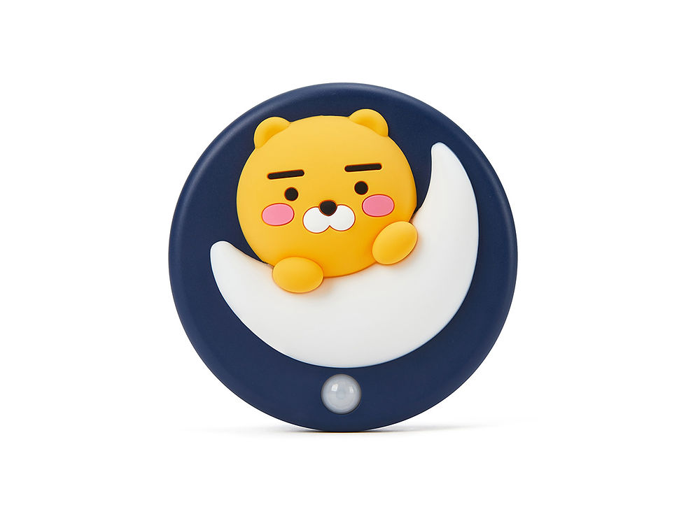 縮圖：Kakao Friends Ryan Motion Sensor Light 自動感應燈