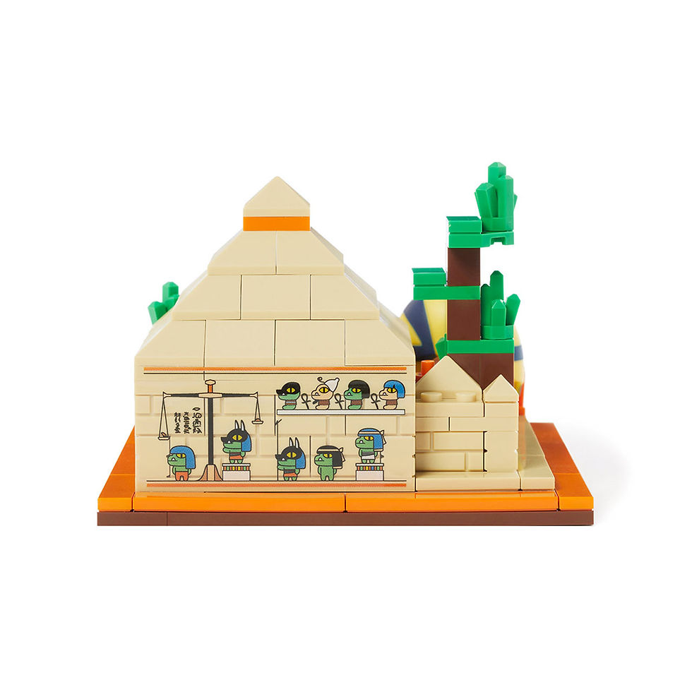 縮圖：Kakao Friends 春植 Landmark Brick Figure 金字塔模型