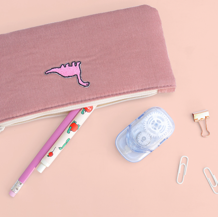 縮圖：Joguman Studio Pencil Pouch 刺綉筆袋（4款）