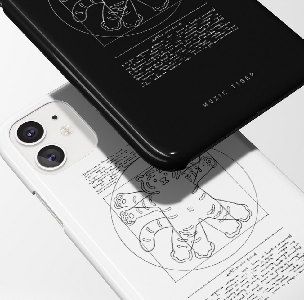 縮圖：Muzik Tiger Davinci Tiger Phone Case 手機保護殼
