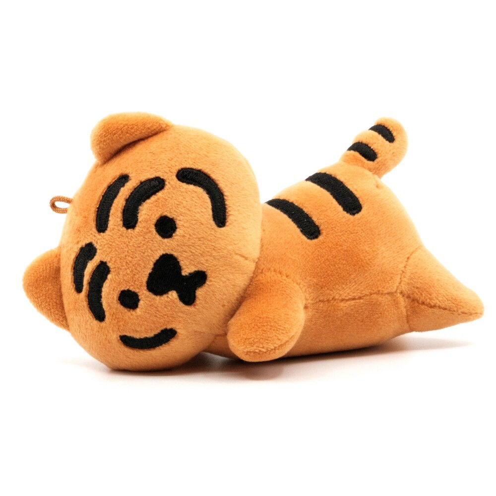 【現貨】Muzik Tiger Face Doll Keyring 躺虎娃娃公仔鎖匙扣