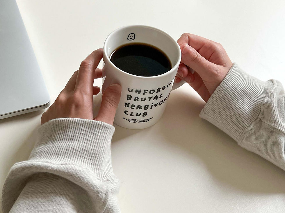 縮圖：Joguman Studio Brachio Face Mug Cup 小腕龍頭像馬克杯