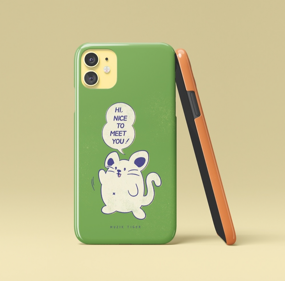 縮圖：Muzik Tiger Comic Mouse Phone Case 手機保護殼