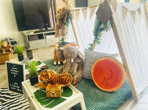 jungle sleepover tents in ipswich