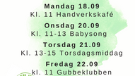 Dette skjer i veke 38