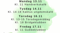Dette skjer i veke 46