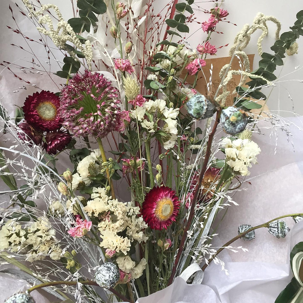 Thumbnail: Gift Dried Flower bouquet arrangement