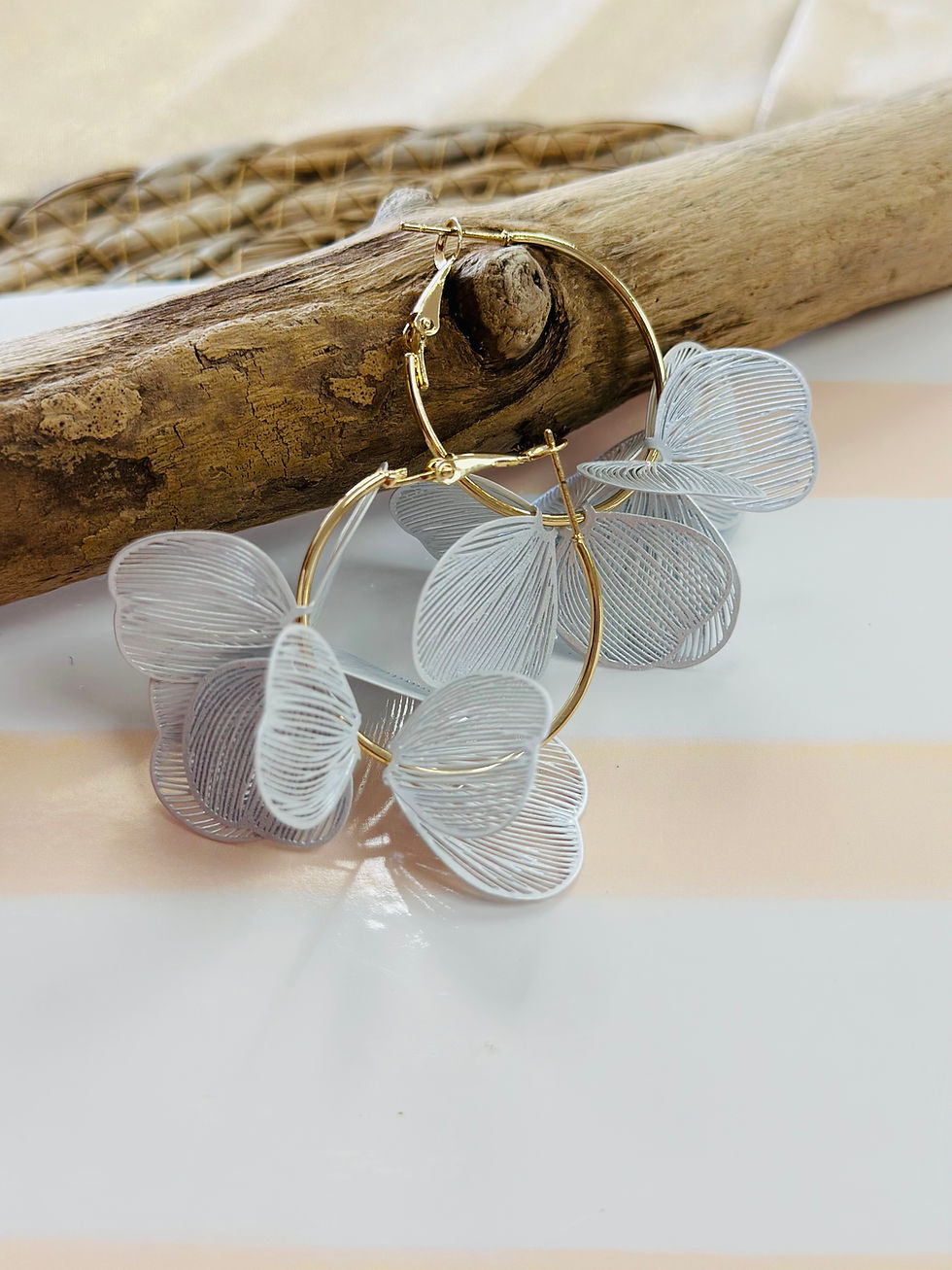 Miniature : Boucles d’oreilles • Fleurs 