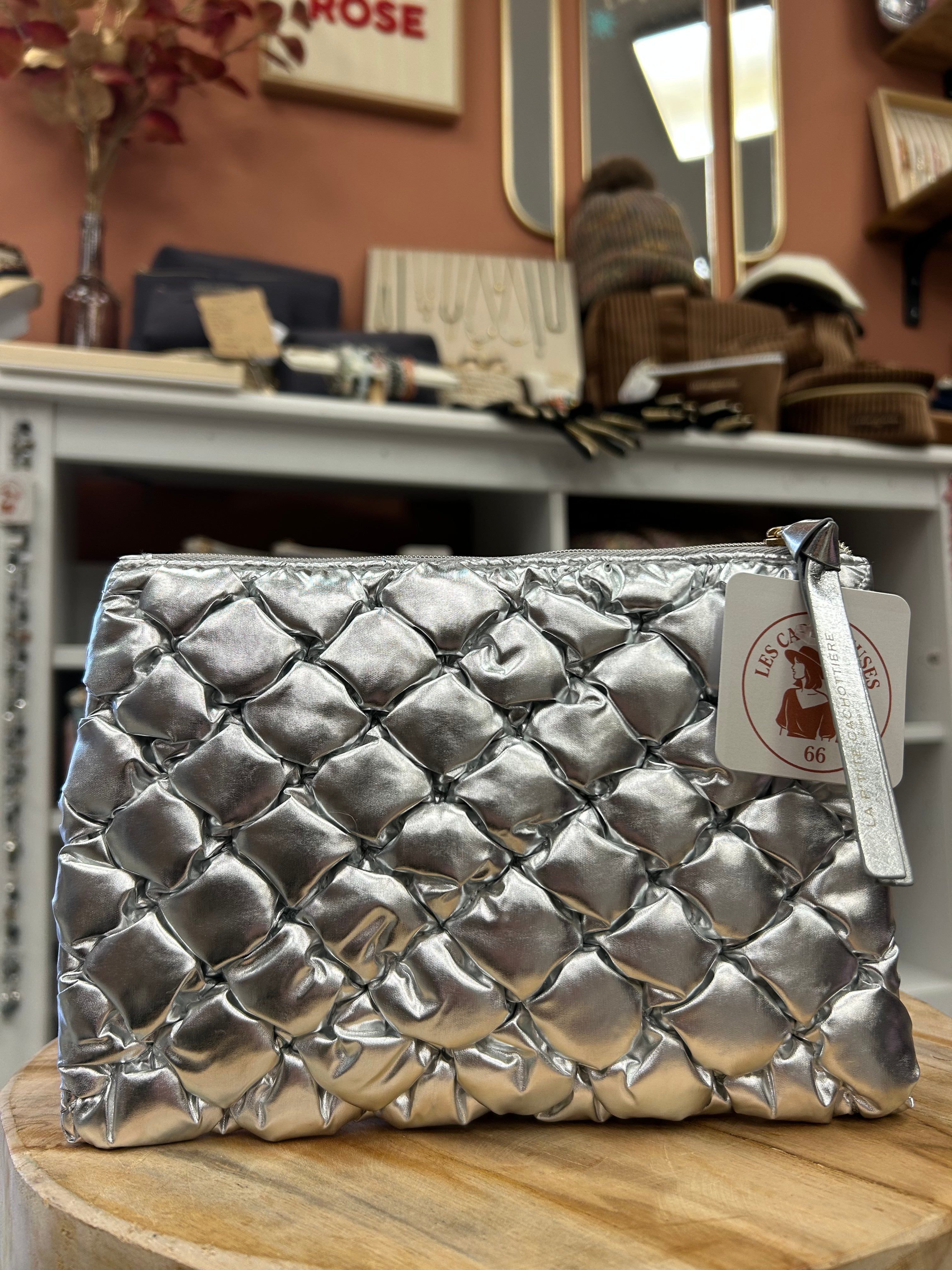 Pochette plate La p’tite cachottière