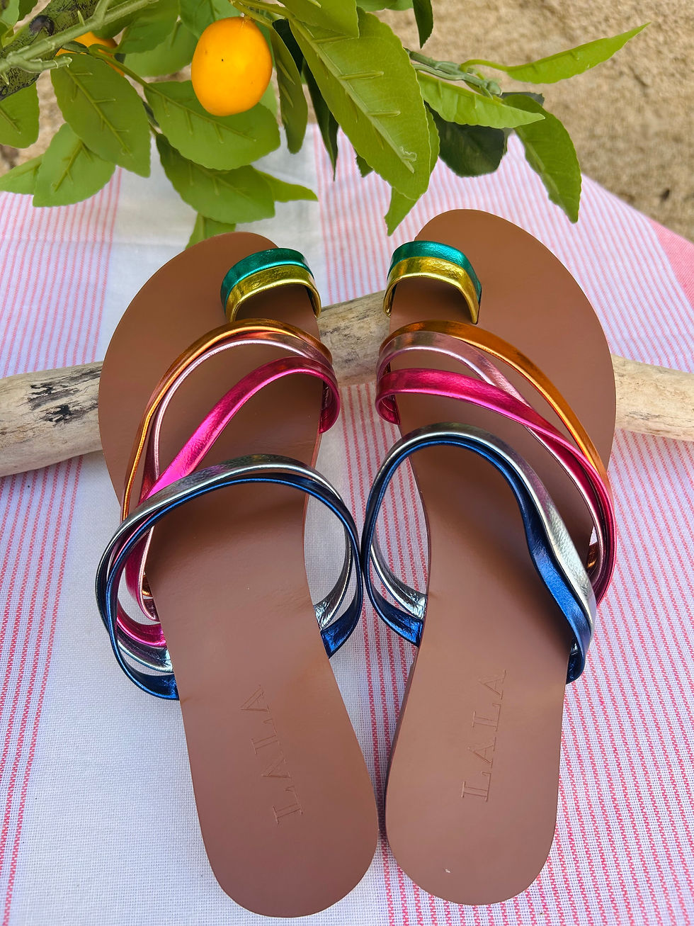 Miniature : Sandales Multicolores