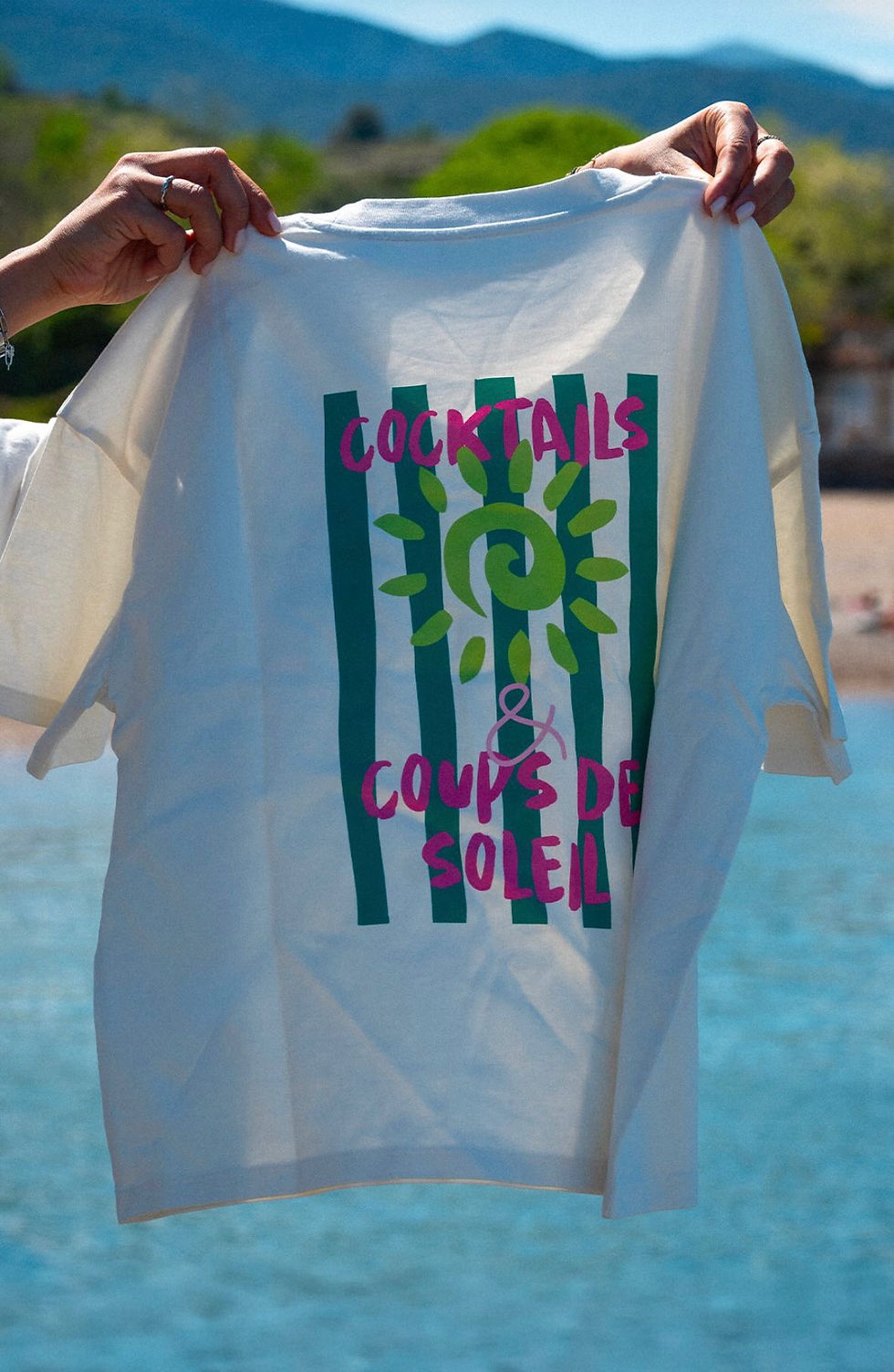 Miniature : T-shirt Cocktail blanc 