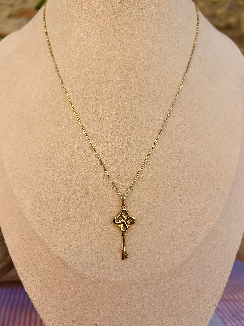 Miniature : Collier acier inoxydable #123