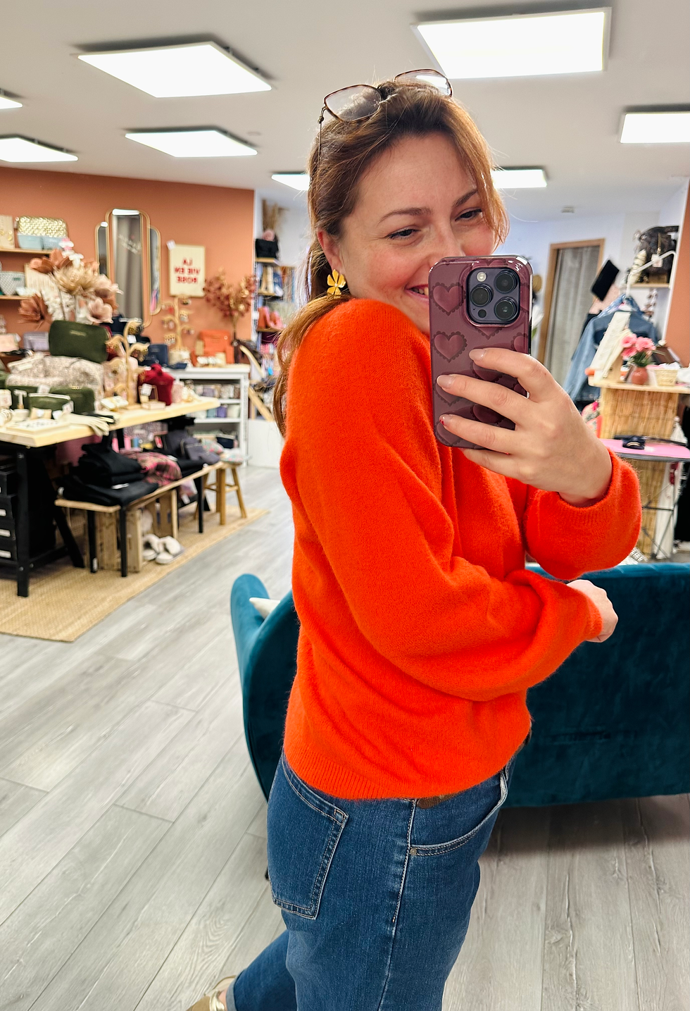 Miniature : Pull fin SOPHIA • orange 