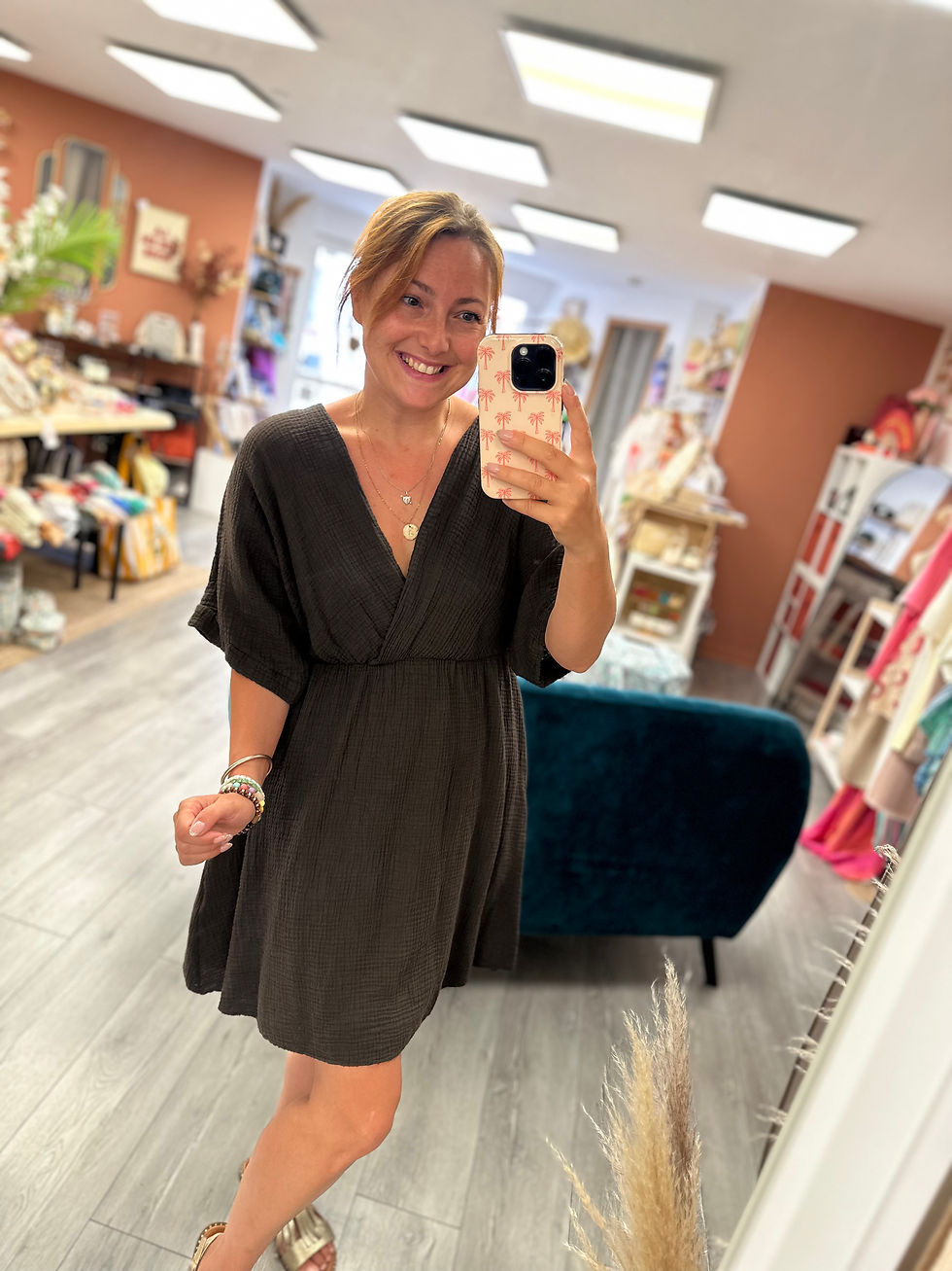 Miniature : Robe LÉNA • chocolat 