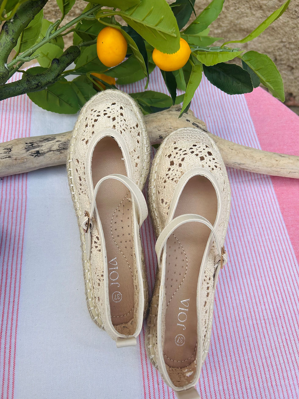 Miniature : Ballerine dentelle 