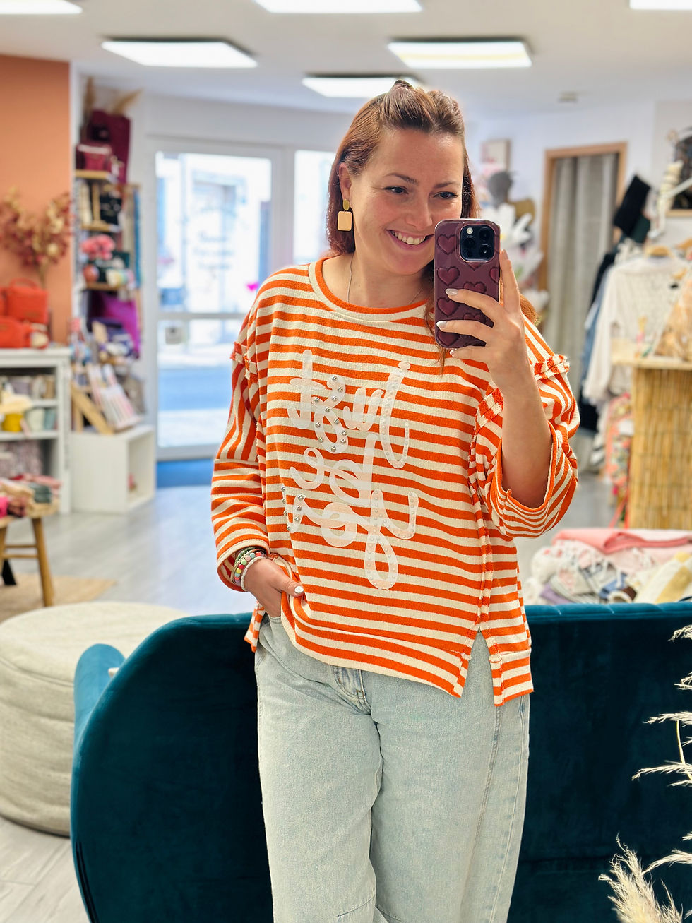 Miniature : Haut ELLA • orange 